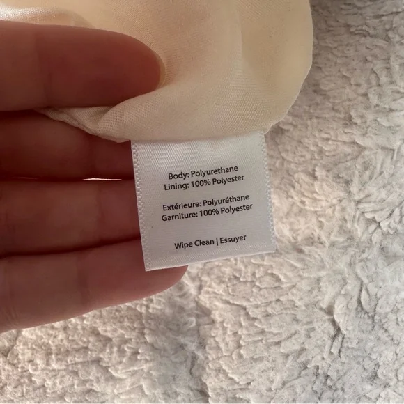 Melie Bianco | Alexandra cream vegan Top Handle Bag - Picture 10 of 11